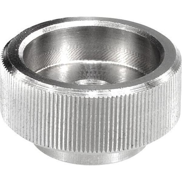 Kipp Knurled Knobs in steel or stainless steel, DIN 6303, inch K0137.1A42